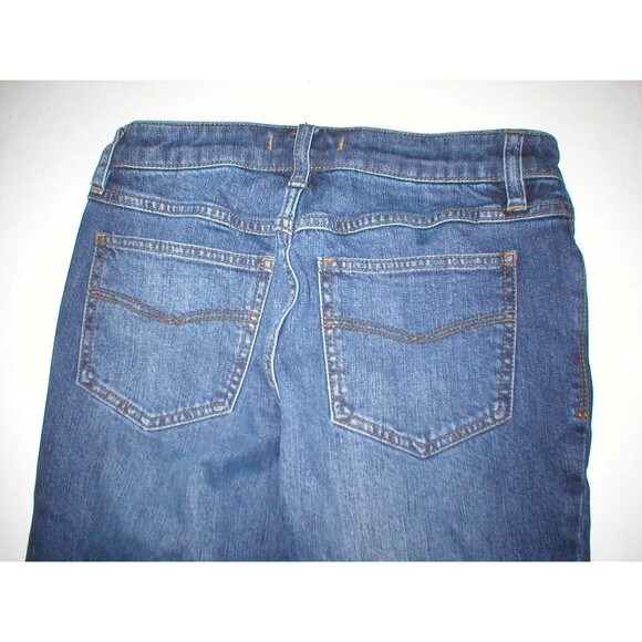 New Womens Free People Jeans 24 X 26 Crop Capri Dark Blue Urban Outfitters - Picture 3 of 5